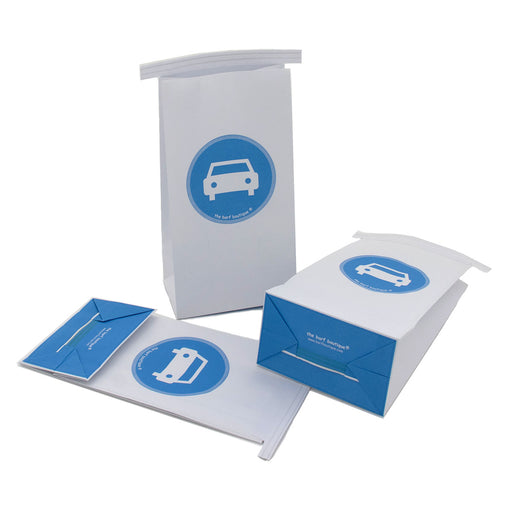 car sickness vomit barf bags for Uber rideshare by The Barf Boutique
