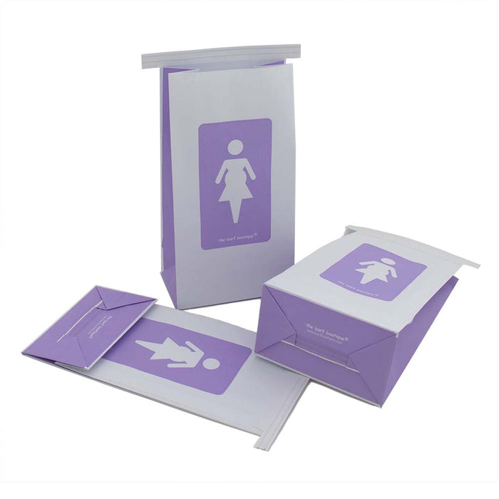 "Pregnant Lady" Morning Sickness Bags - Disposable Vomit Bags (25)