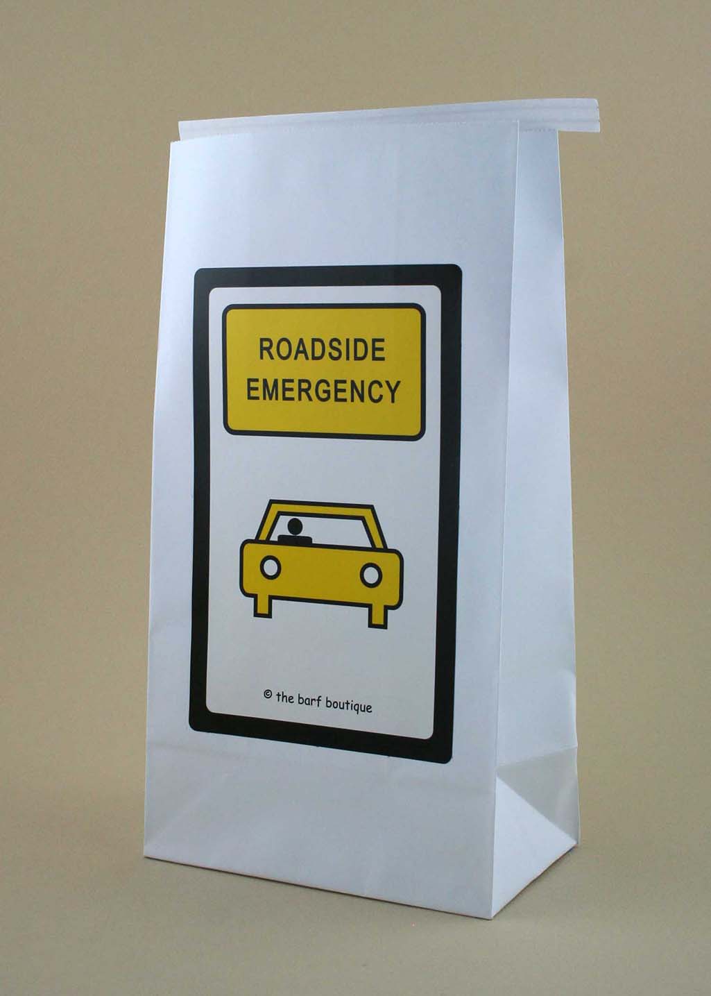 Road Signs Barf Bags | Funny Car Sickness Bags — www.barfboutique.com